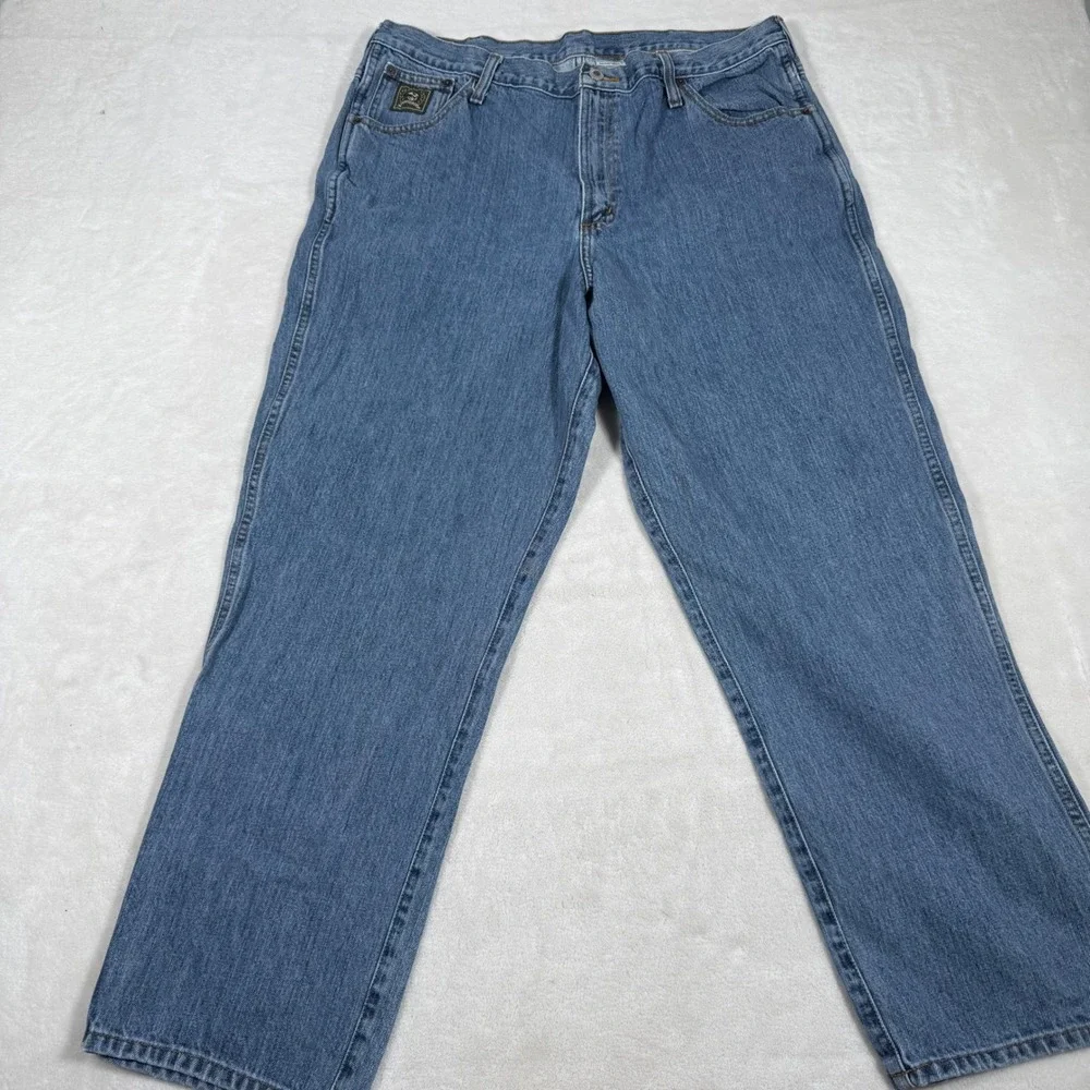 Cinch Mens Jeans 38x30 Blue Denim‎ Relaxed Fit Straight Leg Workwear Pants